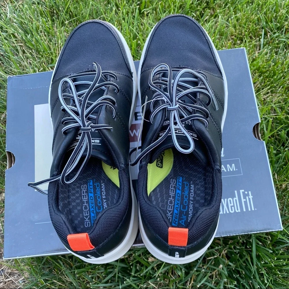 Skechers Ralden-Wanson Mens oxford sneaker NWT! - Picture 5 of 9